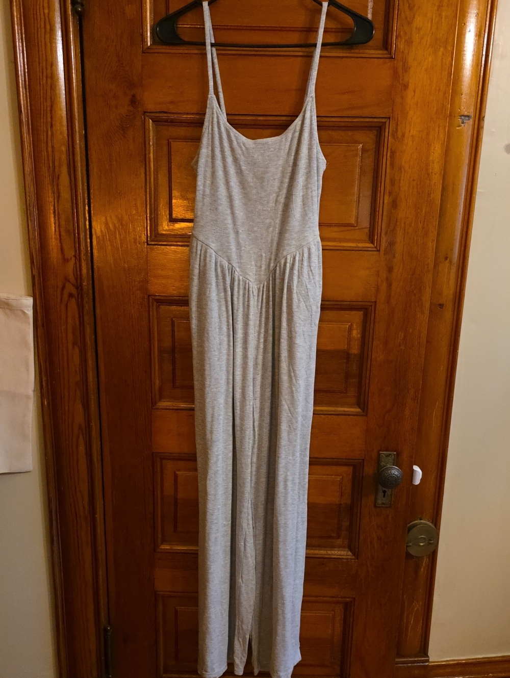 Nobo Gray Heather Softy Stretchy Jumpsuit